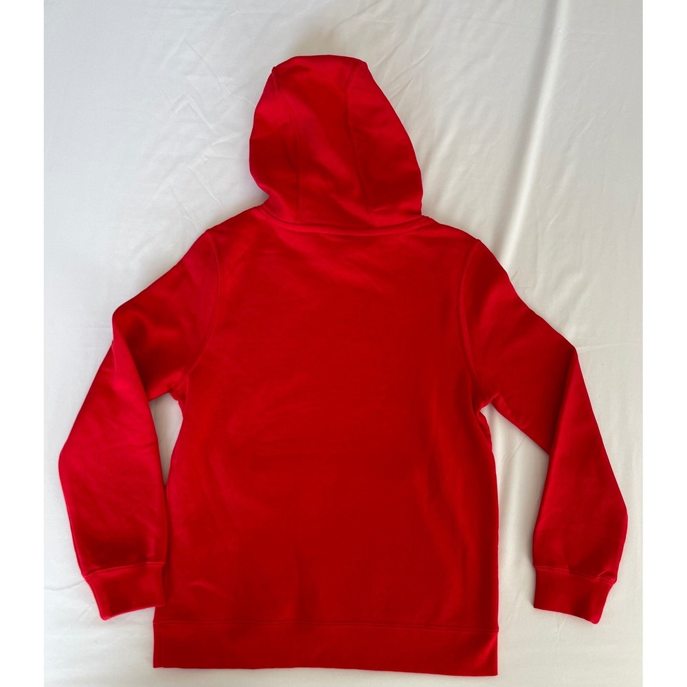 Nike Boys Houston Cougars Hoodie Red Club Fleece Pullover Sweatshirt Medium NEW - Picture 5 of 6